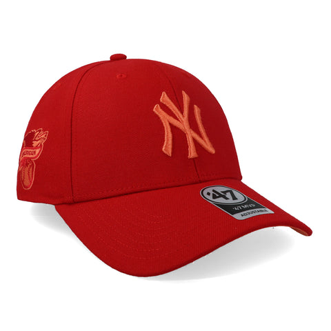 Gorra '47 MLB Yankees Sure Shot MVP Rojo Unitalla