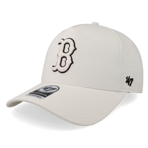 Gorra '47 MLB Red Sox Foundation Blanco/Negro Unitalla