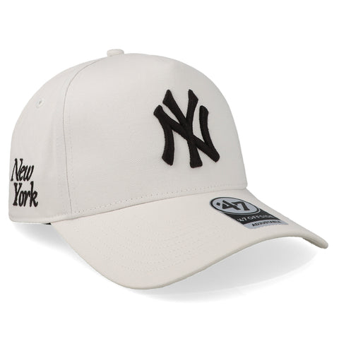 Gorra '47 MLB Yankees Foundation Offside DT Blanco Unitalla