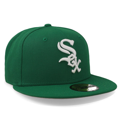 Gorra New Era 59 Fifty MLB White Sox Verde/Blanco