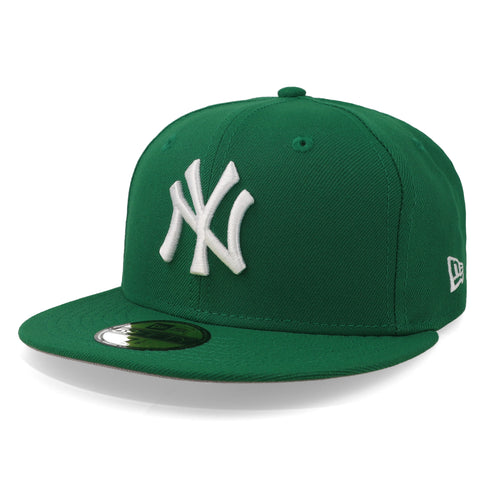 Gorra New Era 59 Fifty MLB Yankees Verde/Blanco