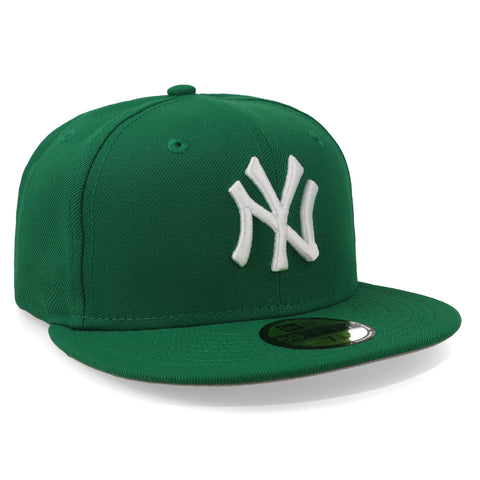 Gorra New Era 59 Fifty MLB Yankees Verde/Blanco