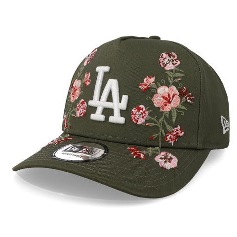 Gorra New Era E-Frame MLB Dodgers Floral Front November Unitalla