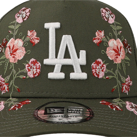 Gorra New Era E-Frame MLB Dodgers Floral Front November Unitalla