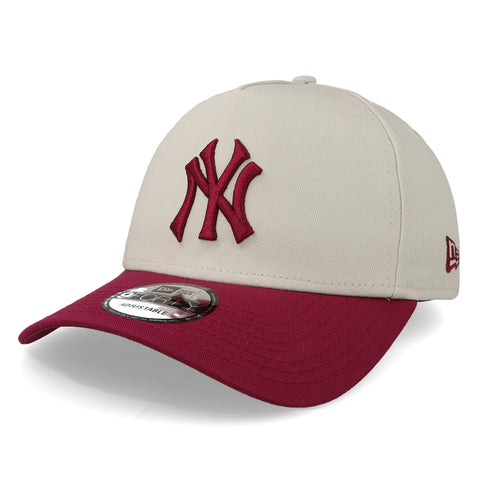 Gorra New Era 9 Forty MLB Yankees World Series Marfil/Rosa Unitalla