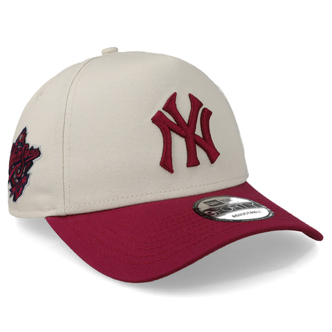 Gorra New Era 9 Forty MLB Yankees World Series Marfil/Rosa Unitalla
