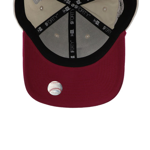 Gorra New Era 9 Forty MLB Dodgers World Series Marfil/Rojo Unitalla