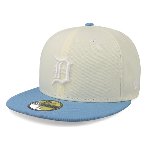 Gorra New Era 59 Fifty MLB Tigers Cromo Cielo Cerrado