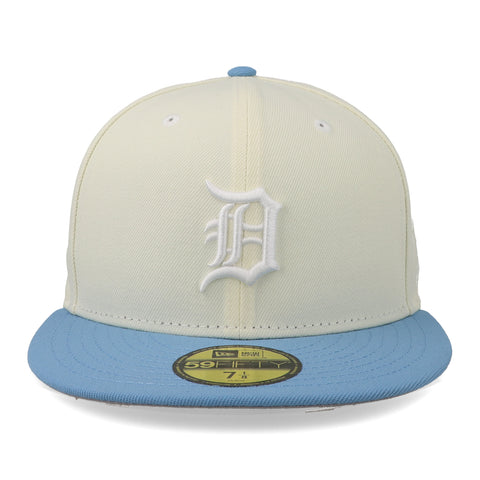 Gorra New Era 59 Fifty MLB Tigers Cromo Cielo Cerrado