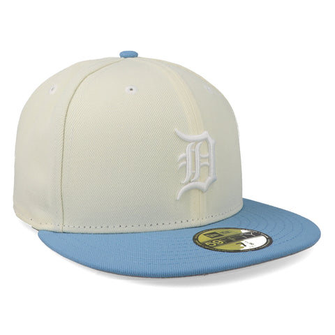 Gorra New Era 59 Fifty MLB Tigers Cromo Cielo Cerrado