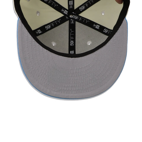 Gorra New Era 59 Fifty MLB Yankees Cromo Cielo Cerrado