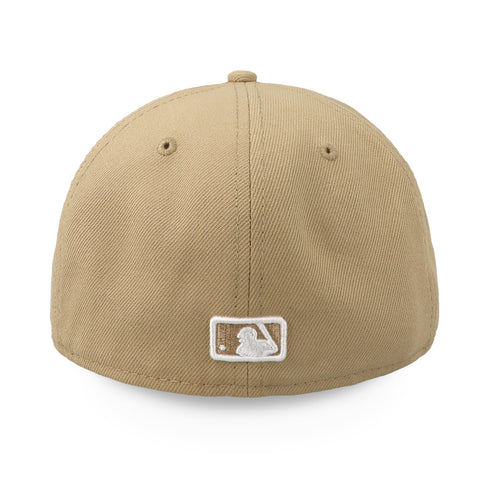 Gorra New Era 59 Fifty MLB Tigers Camel Blanco Cerrado