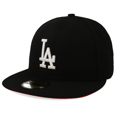 Gorra New Era 59 Fifty MLB Dodgers Negro 40° Aniversario