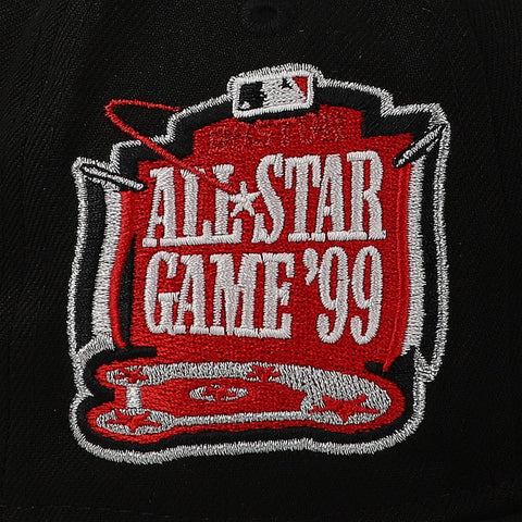 Gorra New Era 59 Fifty MLB Red Sox Negro ASG '99 Cerrado