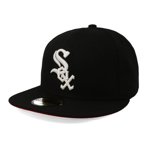 Gorra New Era 59 Fifty MLB White Sox Negro '91 Cerrado