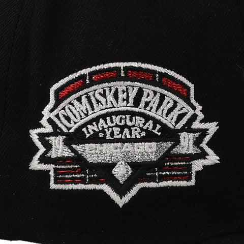 Gorra New Era 59 Fifty MLB White Sox Negro '91 Cerrado