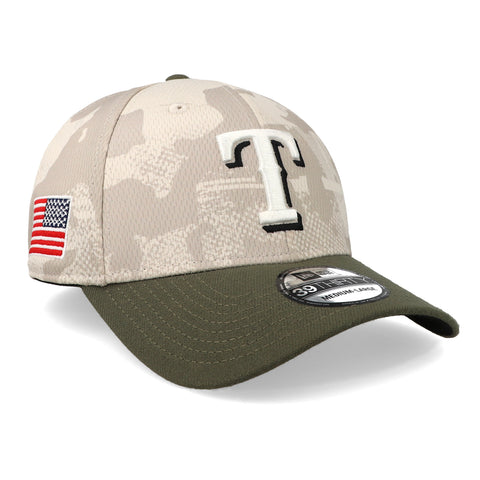 Gorra New Era 39 Thirty MLB Rangers AFD Camuflaje Cerrada