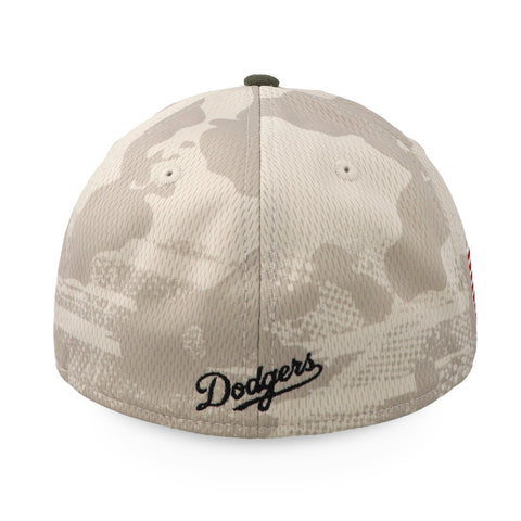 Gorra New Era 39 Thirty MLB Dodgers AFD Camuflaje Cerrada