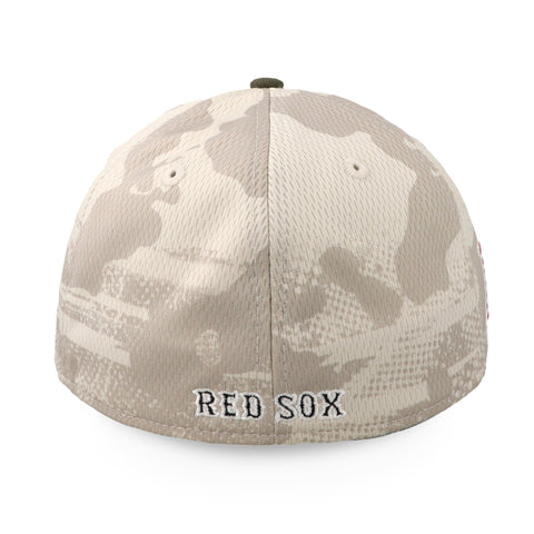 Gorra New Era 39 Thirty MLB Red Sox AFD Camuflaje Cerrada