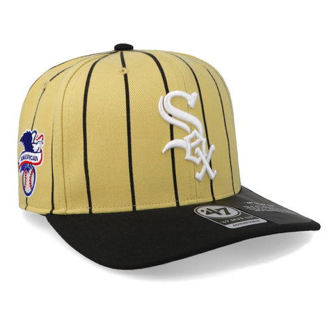 Gorra '47 MLB White Sox Pinstripe 47 MVP Dorado Unitalla