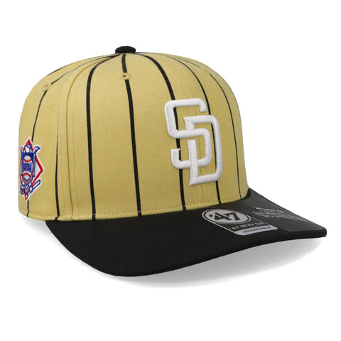 Gorra '47 MLB Padres Pinstripe 47 MVP Dorado Unitalla
