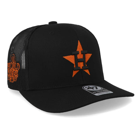 Gorra '47 MLB Astros Trucker Side Embroidery Negro Unitalla