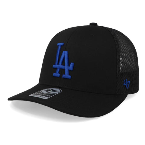 Gorra '47 MLB Dodgers Trucker Side Embroidery Negro Unitalla