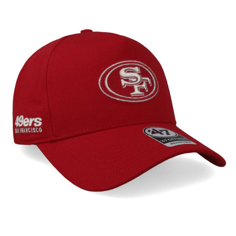 Gorra '47 NFL 49ers Foundational 47 Offside Rojo Unitalla