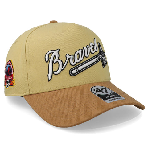 Gorra '47 MLB Braves Sure Shot TT Snap MVP DT Beige Unitalla