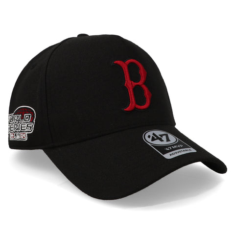 Gorra '47 MLB Red Sox Sure Shot Snap MVP Negro/Rojo Unitalla
