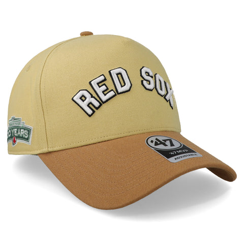 Gorra '47 MLB Red Sox Sure Shot TT Snap MVP Beige Unitalla