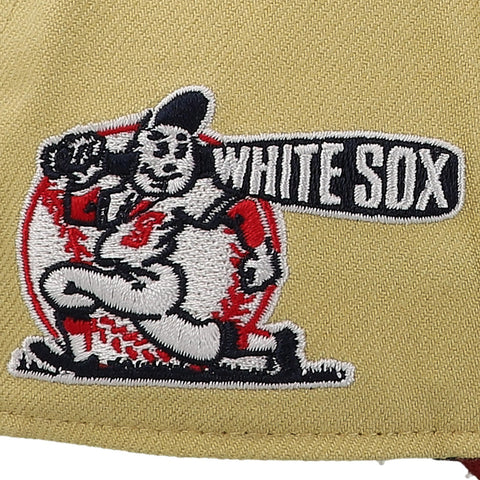 Gorra '47 MLB White Sox Sure Shot TT MVP Beige/Rojo Unitalla