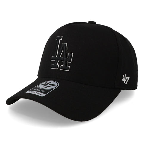 Gorra '47 MLB Dodgers Sure Shot MVP Negro Unitalla