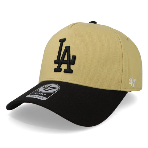 Gorra '47 MLB Dodgers Sure Shot Amarillo/Negro Unitalla