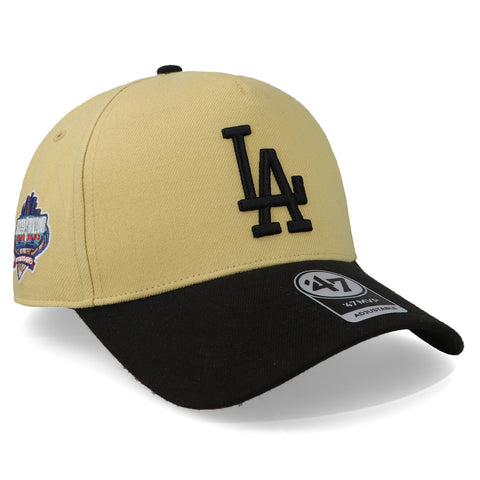 Gorra '47 MLB Dodgers Sure Shot Amarillo/Negro Unitalla