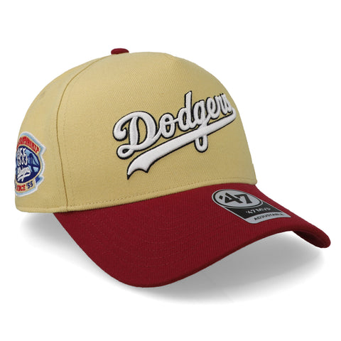 Gorra '47 MLB Dodgers Sure Shot MVP Amarillo/Rojo Unitalla