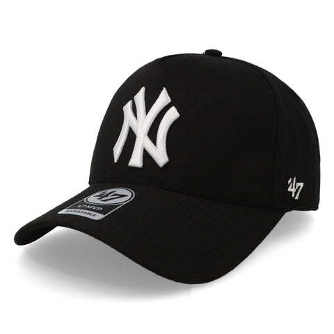 Gorra '47 MLB Yankees Sure Shot TT MVP Negro Unitalla