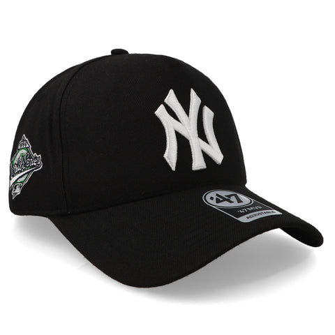 Gorra '47 MLB Yankees Sure Shot TT MVP Negro Unitalla