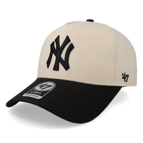 Gorra '47 MLB Yankees Sure Shot Snap MVP Natural Unitalla