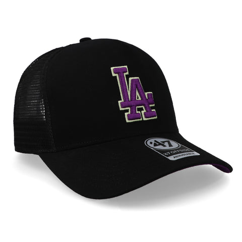 Gorra '47 MLB Dodgers Ballpark Mesh Negro/Morado Unitalla
