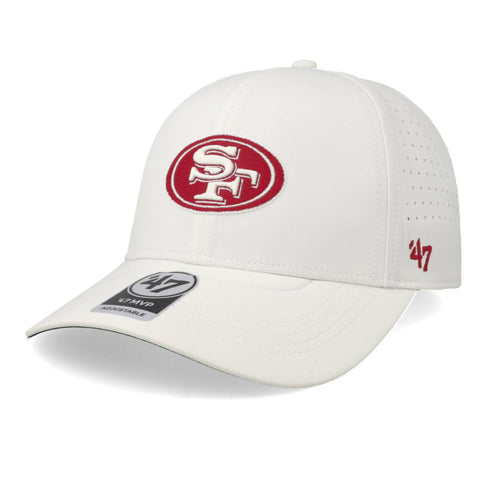 Gorra '47 NFL 49ers Vent 47 MVP Chalk Unitalla