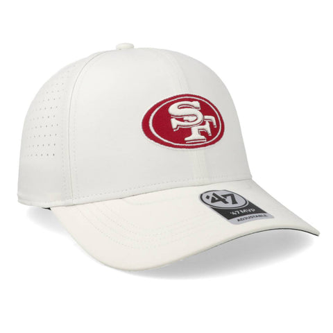 Gorra '47 NFL 49ers Vent 47 MVP Chalk Unitalla