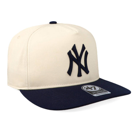 Gorra '47 MLB Yankees Two Tone 47 Hitch Beige Unitalla