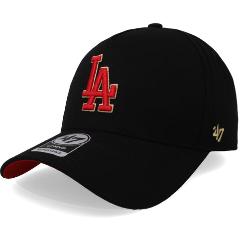 Gorra '47 MLB Dodgers Ballpark MVP Negro Unitalla