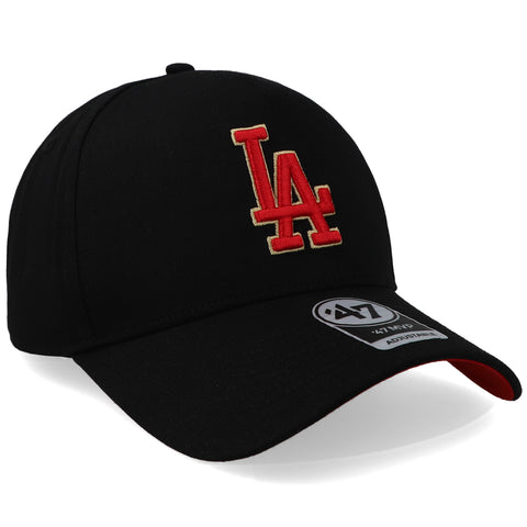 Gorra '47 MLB Dodgers Ballpark MVP Negro Unitalla