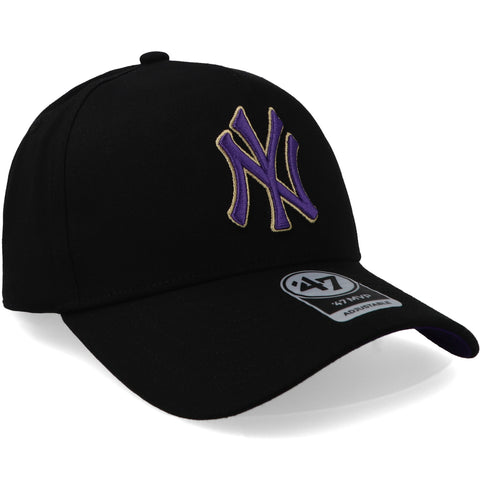 Gorra '47 MLB Yankees Ballpark MVP Negro Unitalla