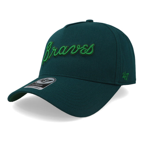 Gorra '47 MLB Braves Sure Shot Two Tone MVP Verde Unitalla