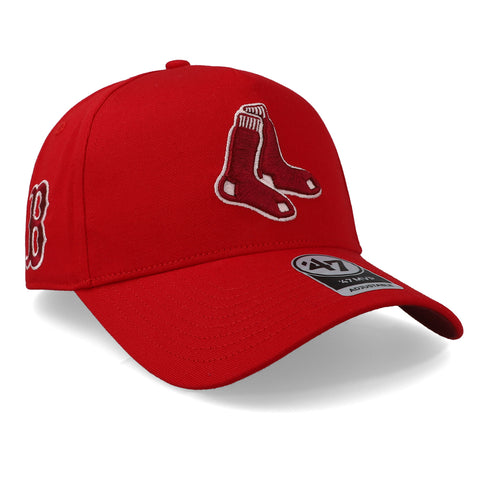 Gorra '47 MLB Red Sox MVP DT Rojo/Blanco Unitalla