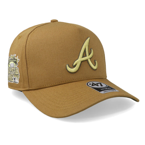 Gorra '47 MLB Braves Sure Shot Camel Unitalla
