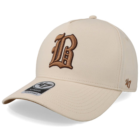 Gorra '47 MLB Red Sox Sure Shot Natural/Dorado Unitalla